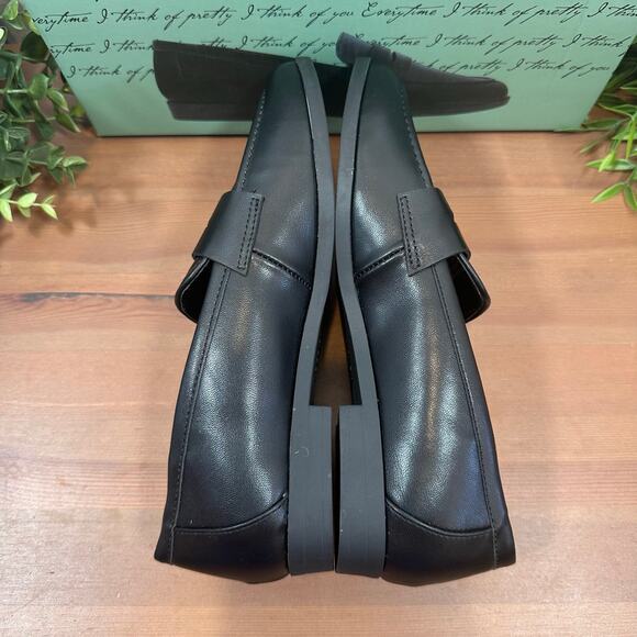 Kensie Women's Gitty Black Penny Loafers Size 6.5 - Picture 6 of 7